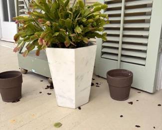Marble Planter $125