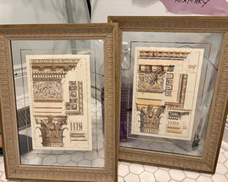 Framed art $25 each or best offer