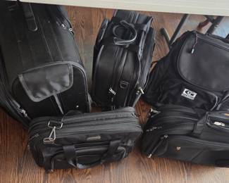 Samsonite folding suit carrier roller, misc computer briefcases