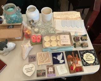 Candles, misc items
