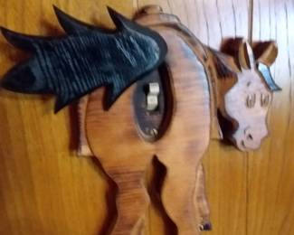 Raise your tail to the light switch horse.