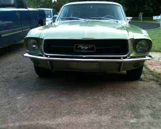 Restored 1967 Ford Mustang coupe w/3 speed transmission. Original color original interior w/ dealership a/c. This vehicle is located in BenbrookTX call 817/6886058