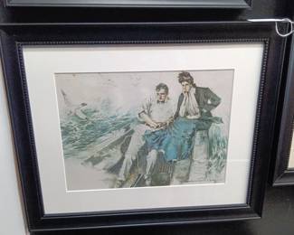 Howard Chandler Christy The Fisher Girl Illustration