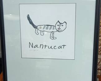 Nantucat Limited Edition Print