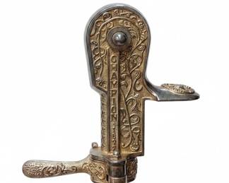 Ornate Cast Iron Wine Bottle Opener fourth image