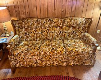 Vintage Couch w/Hide-Away Bed!