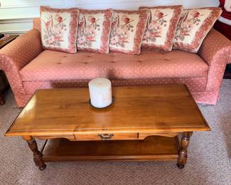 Sprague & Carleton Coffee Table w/2 Side Tables!