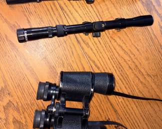 Scope 7x35 #3804 Binoculars, Universal 4x15 Coated Japan Rifle Scope, Tasco Coated 3-7x20 Rifle Scope!