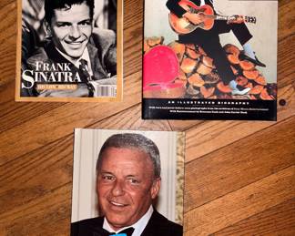 Life Unseen Johnny Cash An Illustrated Biography, Sinatra Ol’ Blue Eyes Remembered & 1988 People Tribute Frank Sinatra “His Life!His Way”