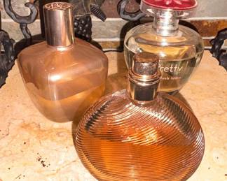 Unforgivable Woman by Sean John Fragrances 2.5 Oz, Elizabeth Arden Pretty Parfum 1.7 Oz, Estee Lauder Sensuous Nude 1 Oz!
