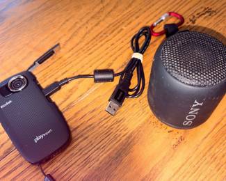 Sony #SRS-XB12 Wireless Speaker, Kodak PlaySport DIS Camera!