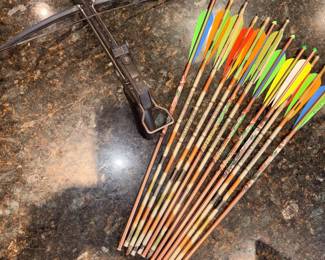 Pistol Crossbow w/13 Easton XX75 Crossbow Hunter Team Realtree Aluminum Arrows!