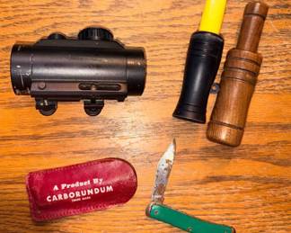 Wood Duck Call, Red Dot Scope, Etc!