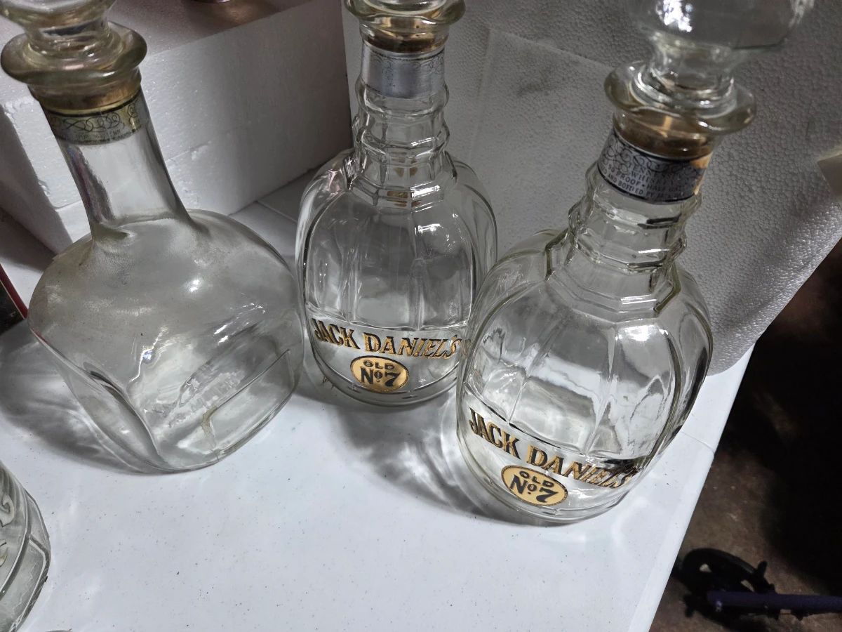 Vintage Jack Daniel's Bottles