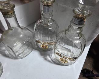 Vintage Jack Daniel's Bottles