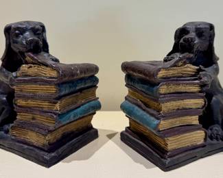 Bronze Bookends