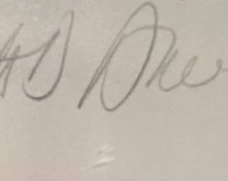 artist signature