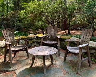 Brain Boggs Collective "Sunniva" Armchairs & Side Table