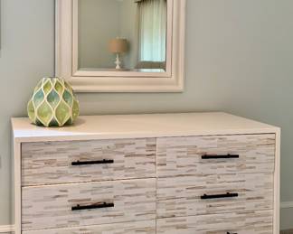 West Elm Tiled 6-Drawer Dresser