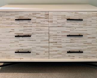 West Elm 6-Drawer Tiled Dresser