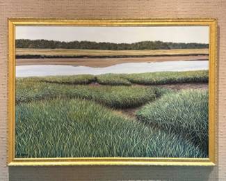 Oil on Canvas, Signed Joy Biddle