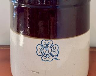 Antique Alabama Miller 3-Gallon Stoneware Crock