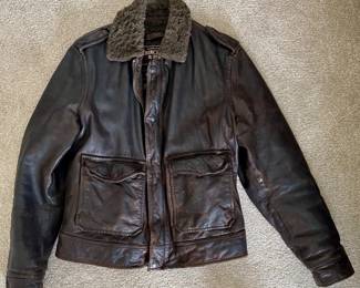 Abercrombie & Fitch Rollins Leather Jacket