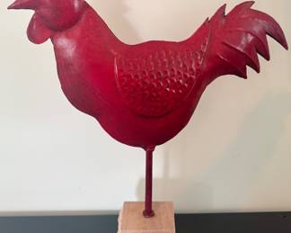 Decorative Metal Chicken