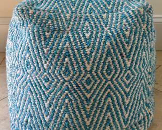 Textured Pouf
