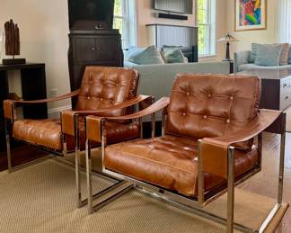 Modern Leather Armchairs