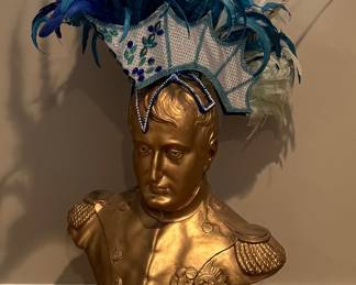 Napoleon Bonaparte Bust & Custom Crafted Headdress