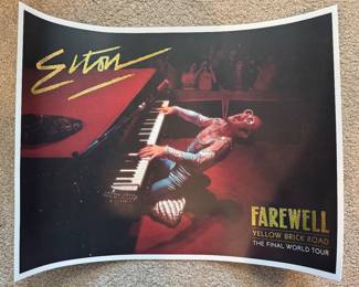 Elton Farewell Tour Posters - We have 2!