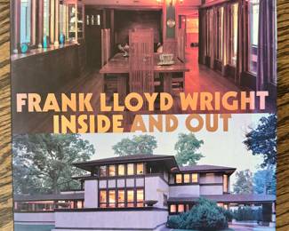 Frank Lloyd Wright Inside & Out Coffee Table Book