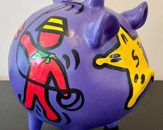 Hand Painted Piggy Bank