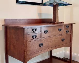 Stickley Mission Collection Harvey Ellis Oak Sideboard