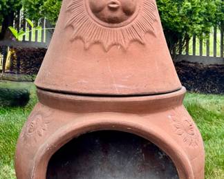 Terracotta Chiminea