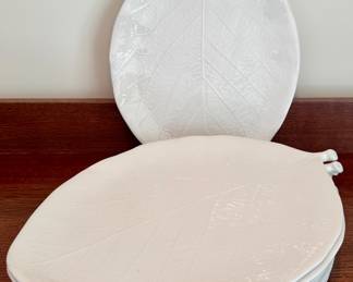 (8) Michael Aram Leaf Plates 