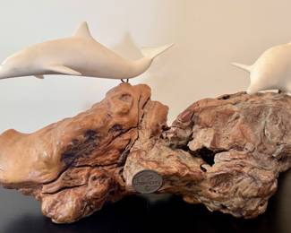 John Perry Dolphin Sculpture