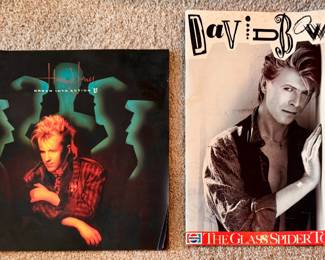 Howard Jones & David Bowie Concert Tour Programs
