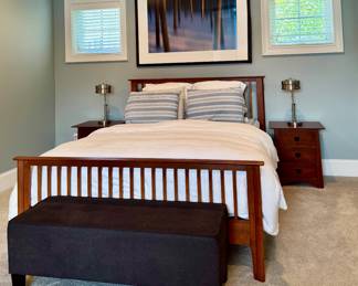 Mission Style Queen Bed