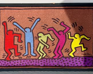 Keith Haring Door Mat
