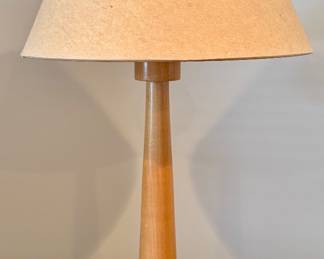 Turned Wood Accent Lamp