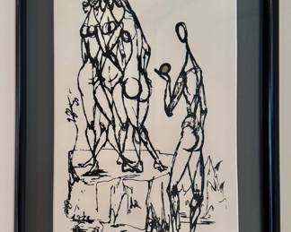 "The Judgement of Paris" Signed & Numbered Lithograph