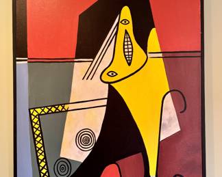 "Women in an Armchair" Artwork