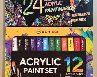 New Aen Art & Benicci Acrylic Paint Markers