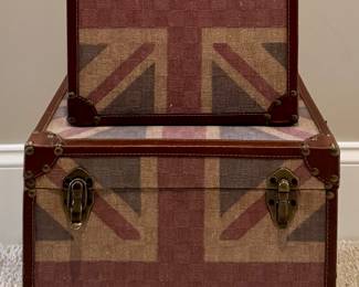 Union Jack Storage Trunks