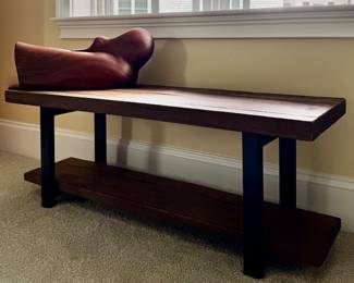 Reclaimed Wood Bench