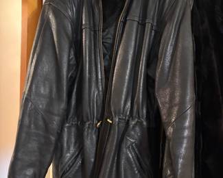 Leather Coat