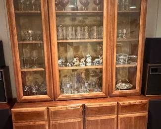 Mid-Century Coleman Furniture China Cabinet