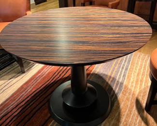 WOOD TABLE - 30" H X 40" D
